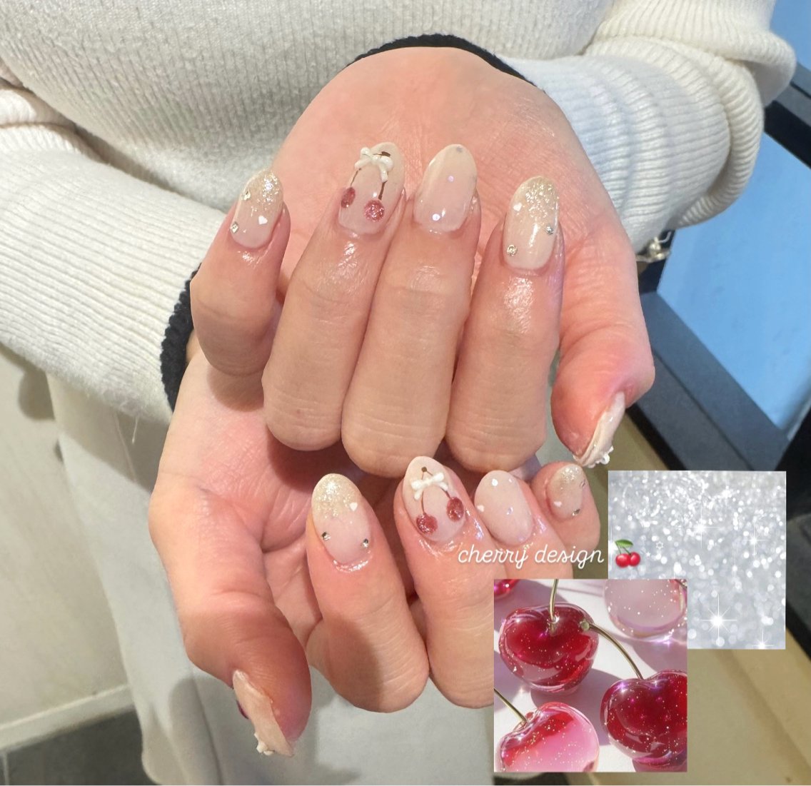 【パラジェル使用】練習モデルメニュー❣️フィルインオフあり定額アートデザインメニュー💖の写真