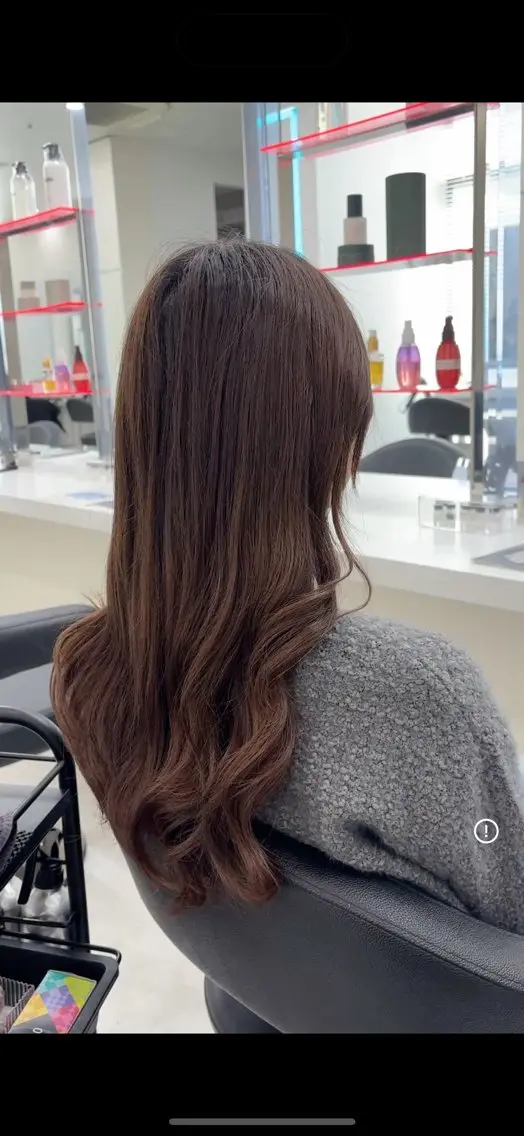 ロング カラー ヘアカラー 野口 楓華のヘアスタイル