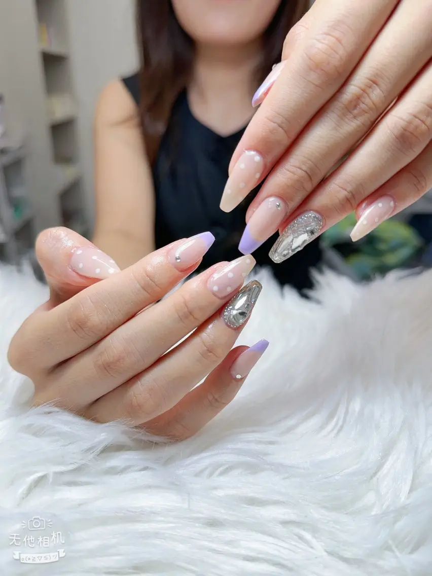 ネイル 長さ出し フレンチネイル グラデーション 韓国ネイル マグネットネイル ハンドネイル VB HEAVEN nailのネイルデザイン