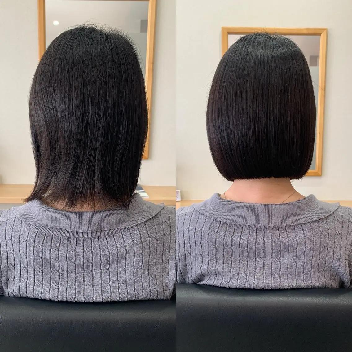 ショート ボブ カット ヘアカラー 縮毛矯正 トリートメント en.桐山 晃彦のヘアスタイル