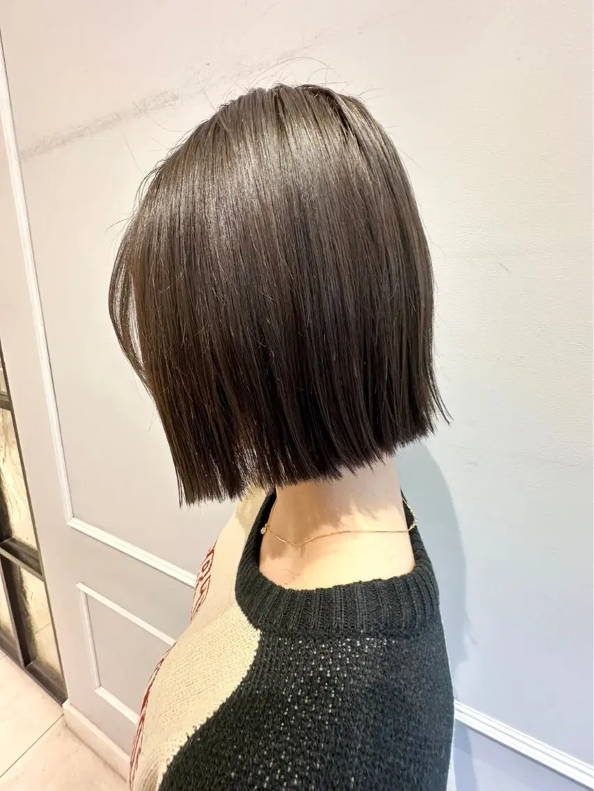【❣️平日限定❣️】⭐️ハホニコトリートメント➕ワンカラー⭐️レディースカラーモデル💜の写真