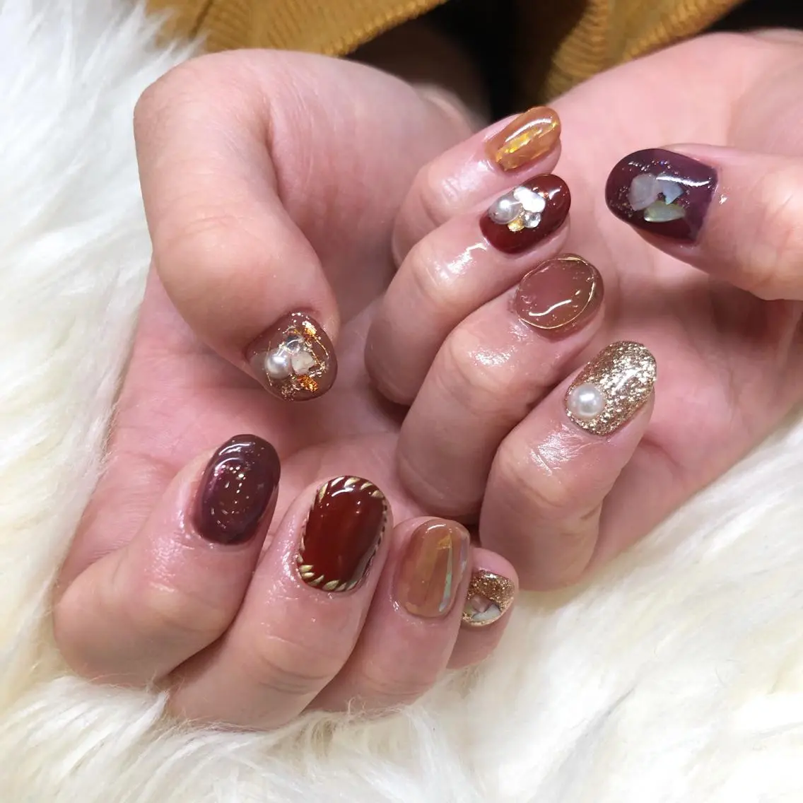 ネイル ニュアンスネイル ëmma nail_ by chulaのネイルデザイン