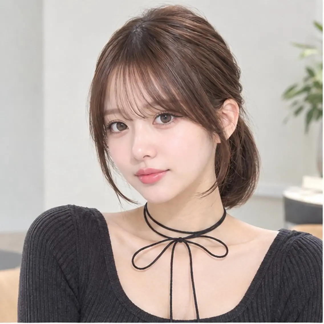 ミディアム 菅原 大佑のヘアスタイル