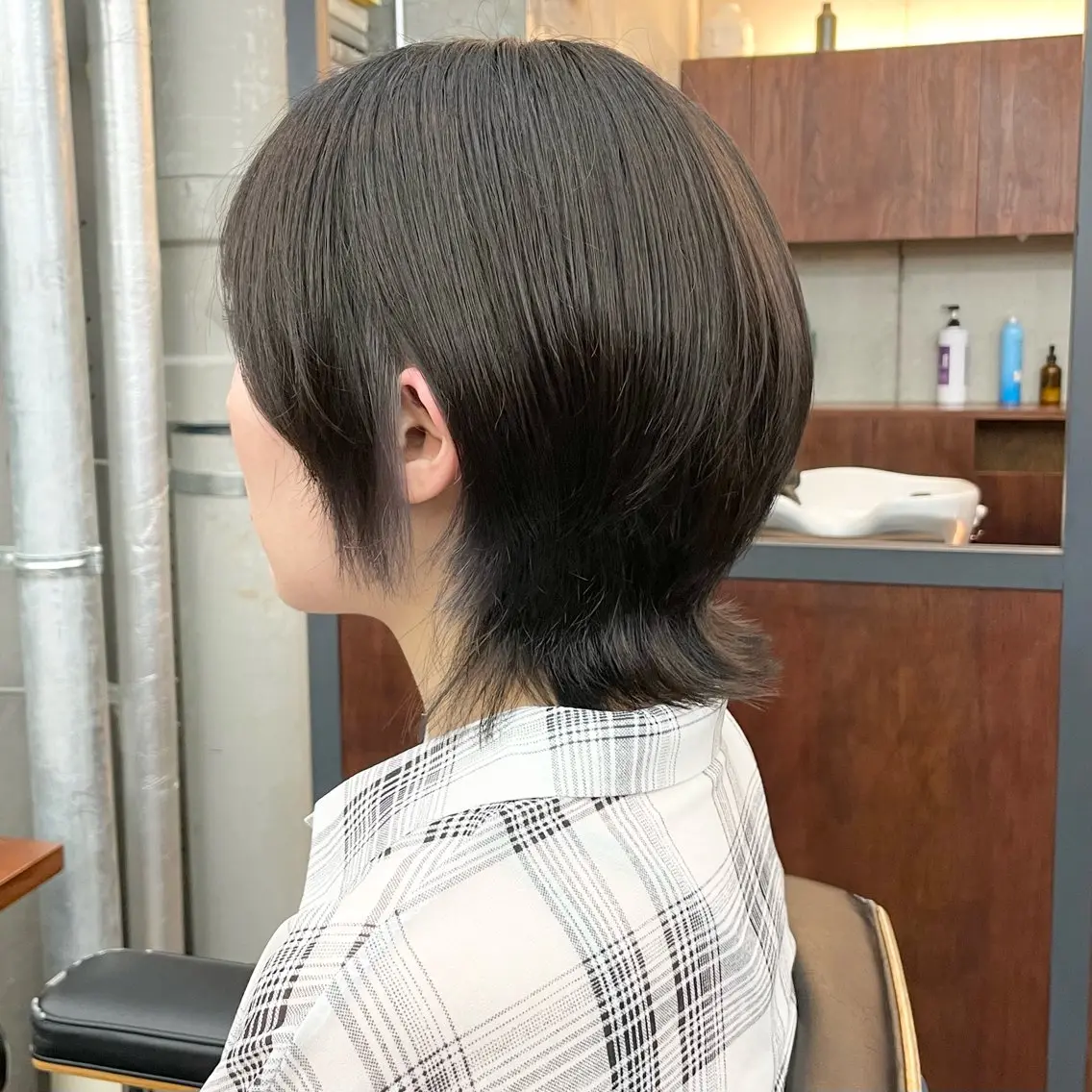ショート カラー ショートヘア ウルフカット カット ヘアカラー トリートメント ヘアセット ✂︎ウルフ・ショート ✂︎MIKUNIのヘアスタイル