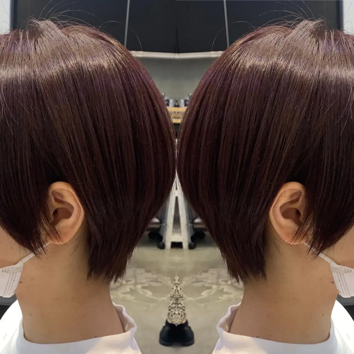 ショート ✨縮毛矯正/髪質改善 錦糸町/松坂拓馬のヘアスタイル