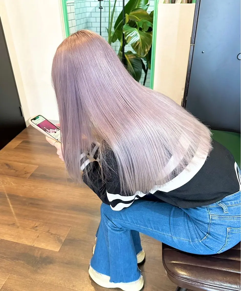 ロング ハイトーン🎀 MIYU💖のヘアスタイル