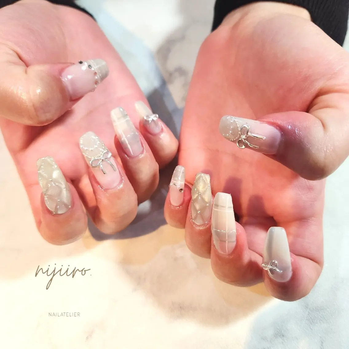 ネイル ハンドネイル nijiiro🌈 サトウのネイルデザイン