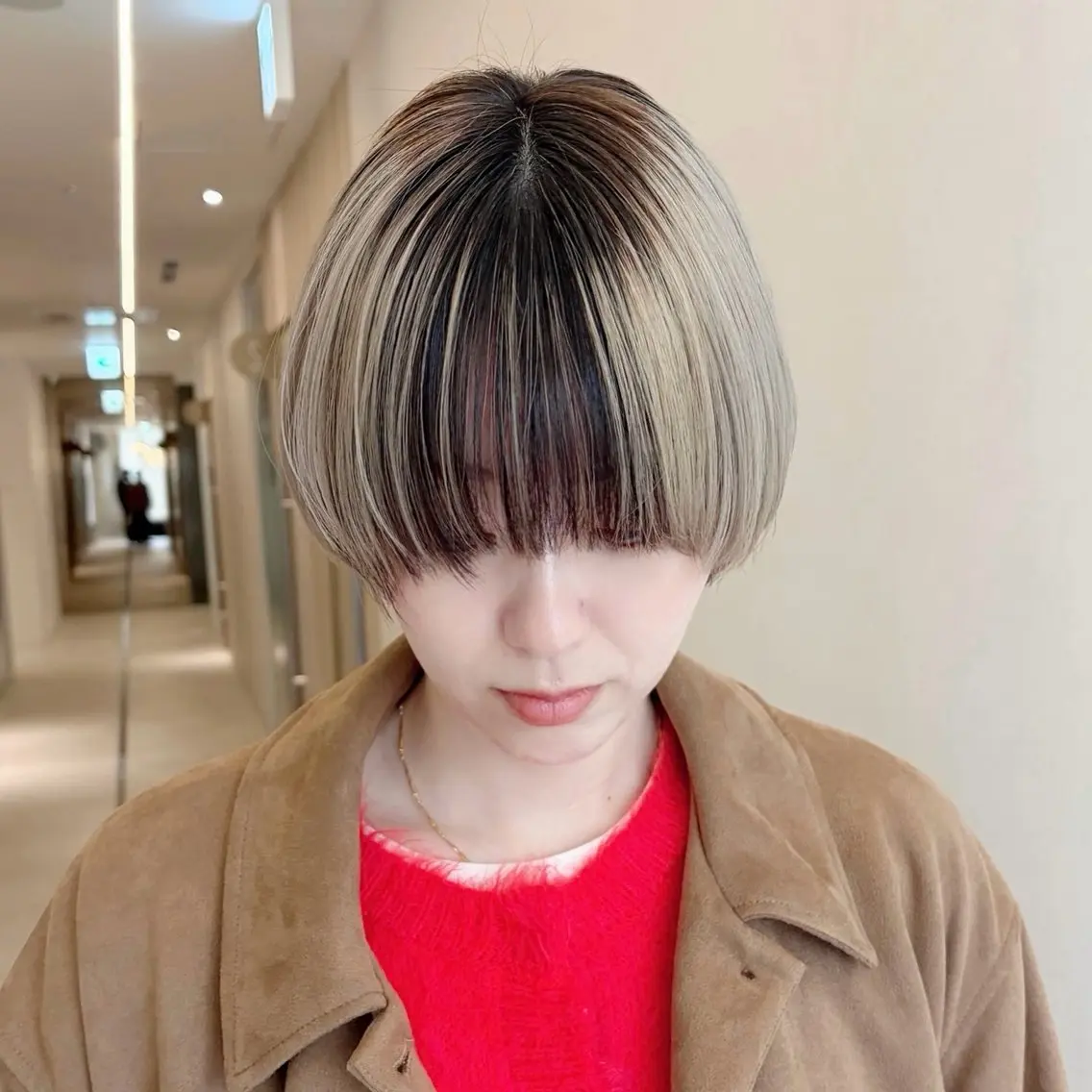 ショート カット ヘアカラー トリートメント カット特化 /BLUET/新宿のヘアスタイル