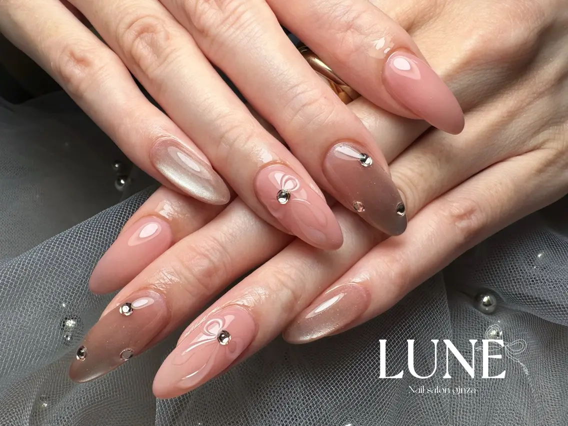 ネイル ハンドネイル LUNE nail salon 銀座のネイルデザイン
