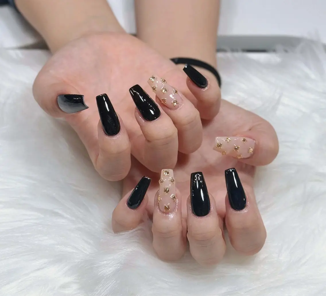 ネイル アートネイル オーロラネイル ジェルネイル 韓国ネイル ロングネイル ハンドネイル Nichi Nailsのネイルデザイン