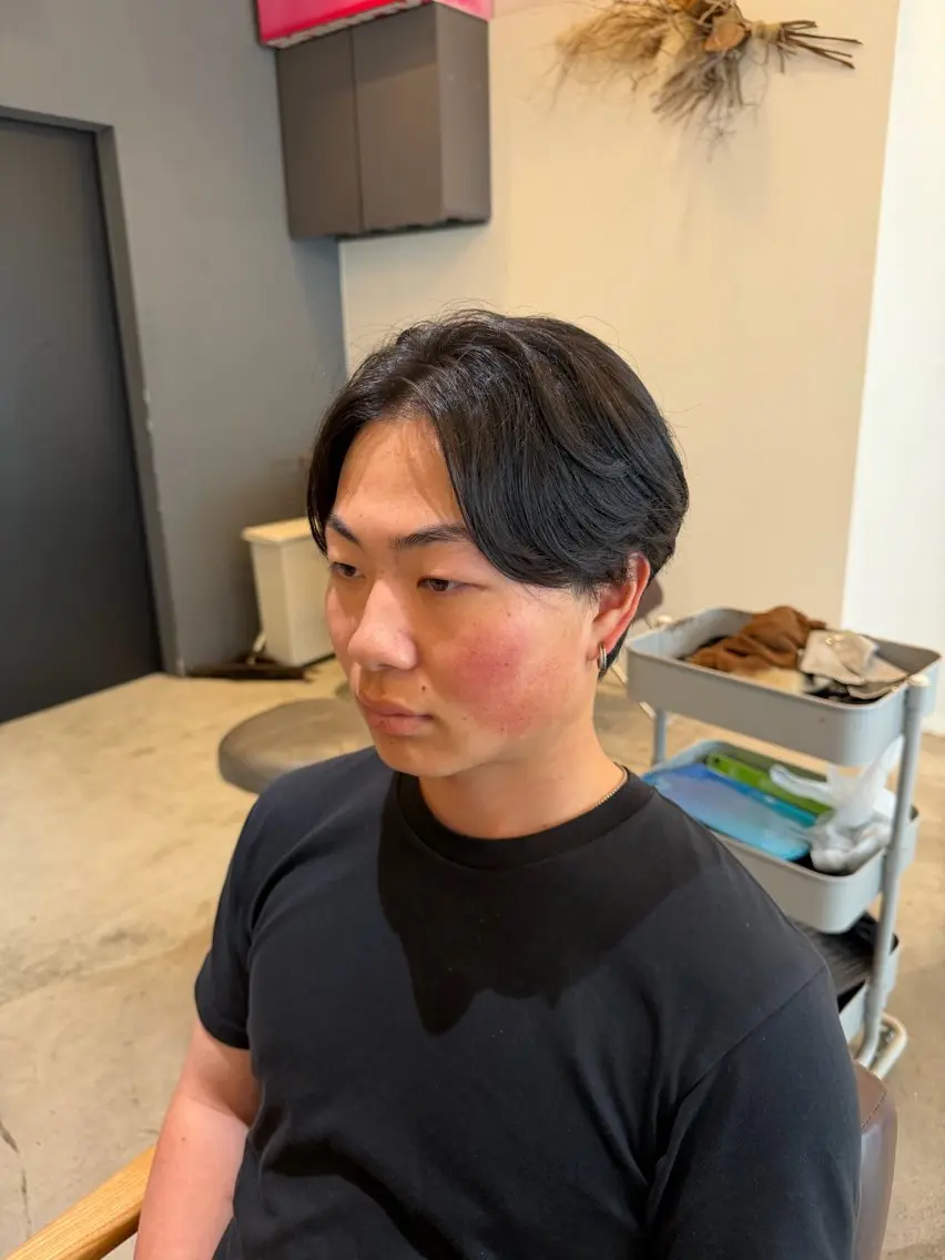 メンズ カット litbyfifth 濵崎寛太のヘアスタイル