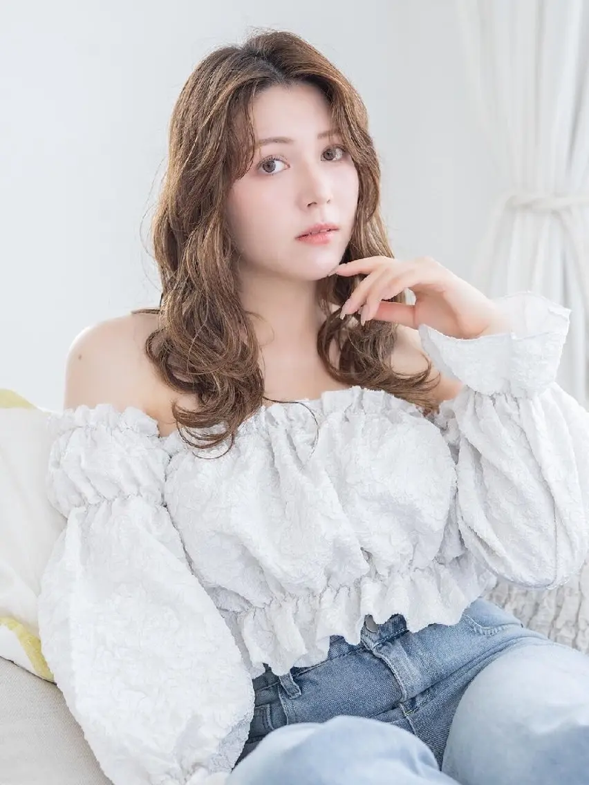 ロング 荒井 太郎のヘアスタイル
