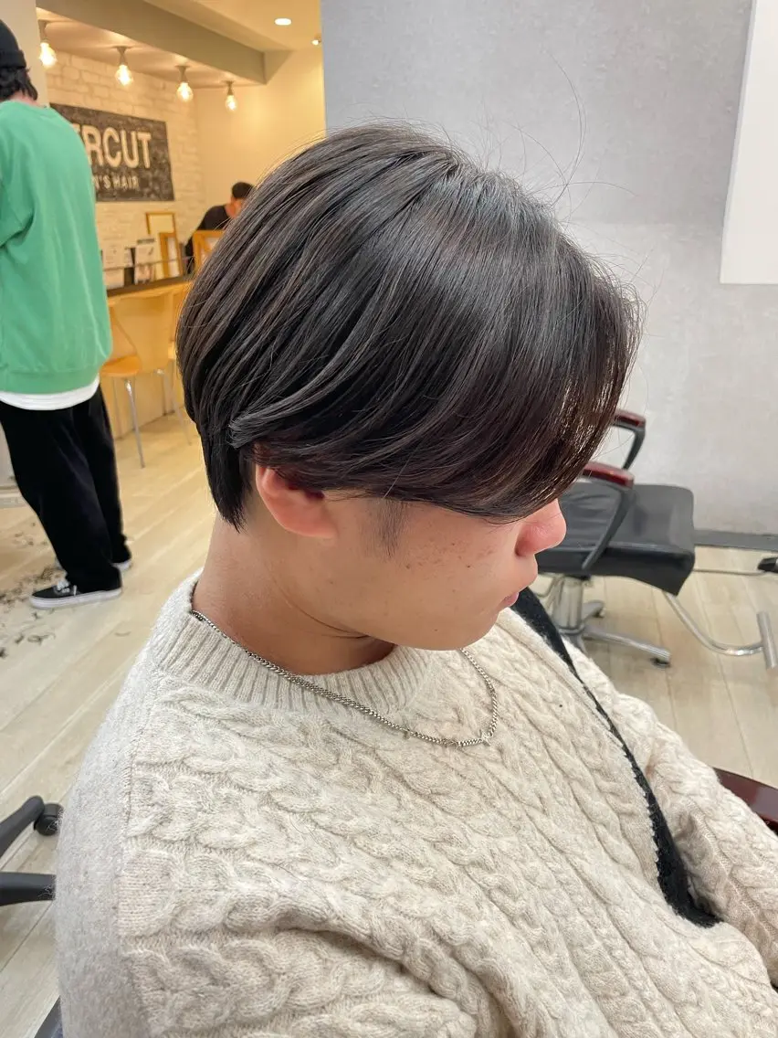 カラー パーマ ニュアンスパーマ PERCUT 中島快のヘアスタイル