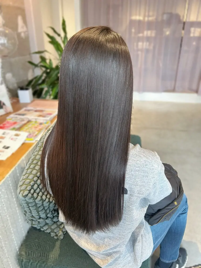 ブリーチ毛でも🙆♀️話題の🫧✨️髪質改善トリートメント✨️🫧+カットの写真