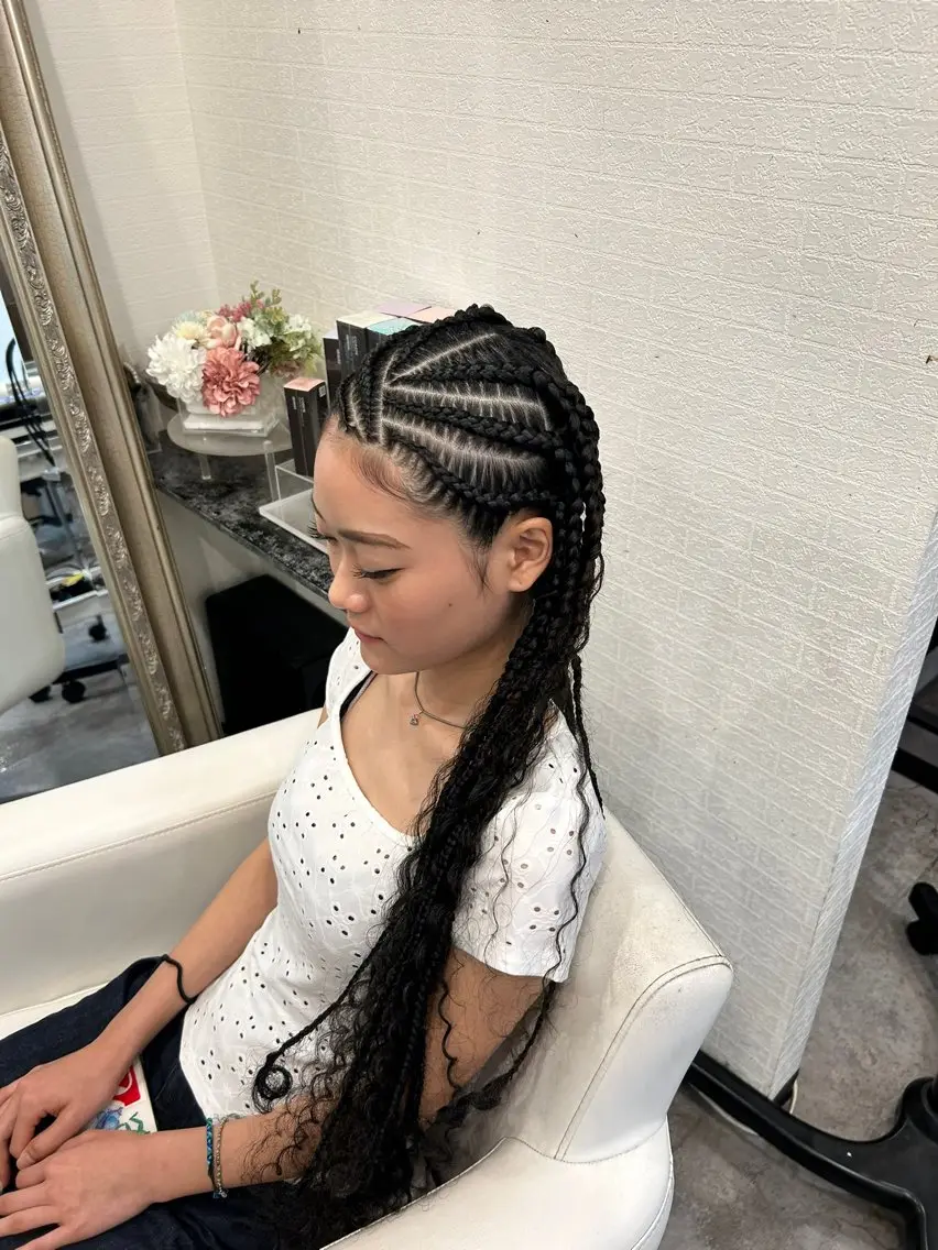 ロング ☆*:.｡ みさ🐆🌿･:*のヘアスタイル