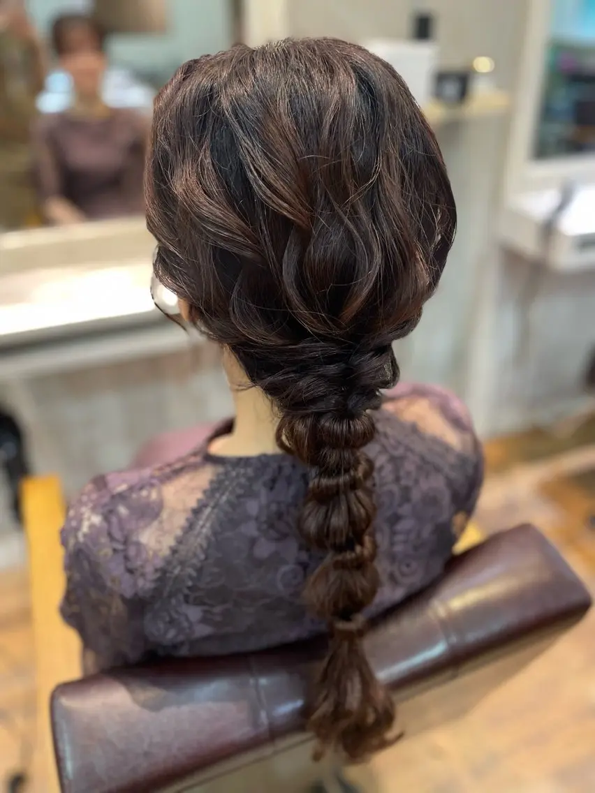ヘアセット💐(土日祝日+500円)の写真