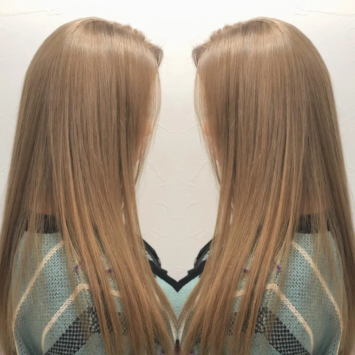 ロング カラー ブロンド BREK 袋井店のヘアスタイル