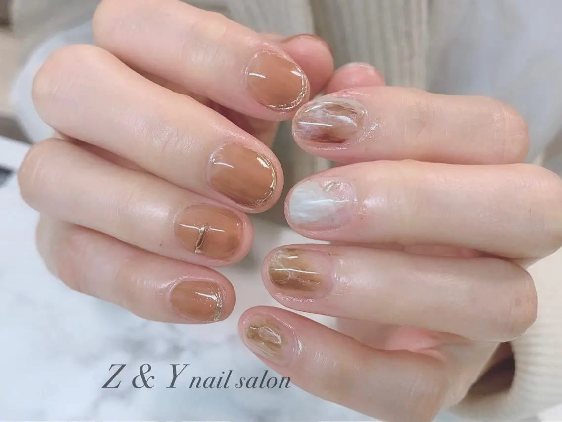 ネイル ハンドネイル Z&Y nail salonのネイルデザイン