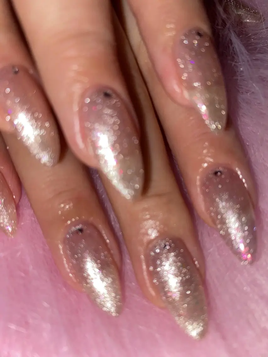 ネイル フラッシュネイル 韓国ネイル マグネットネイル 大理石ネイル(マーブル) ニュアンスネイル BelireMaa Nail&eyeのネイルデザイン
