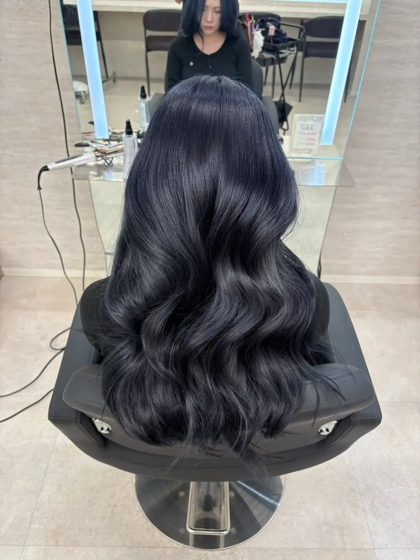 ロング カラー ヘアアレンジ ヘアカラー JUNOHAIR. MIAN.⋆𝜗𝜚のヘアスタイル