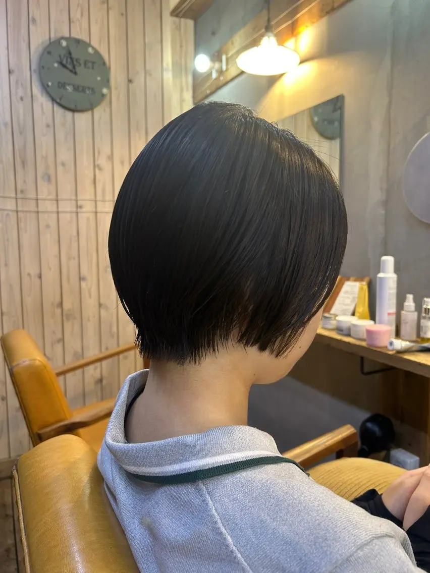 ショート hairlabo haru🌿ナナハのヘアスタイル