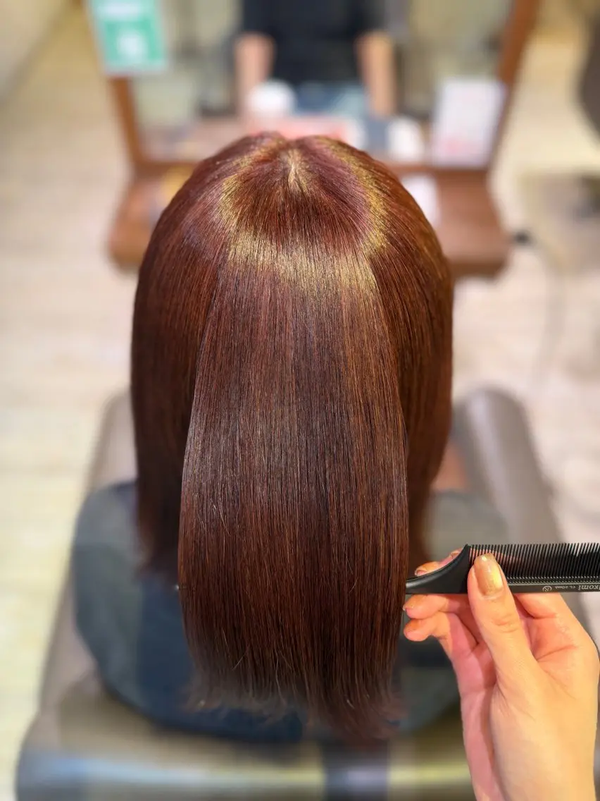 カラー 神野 流嘉のヘアスタイル