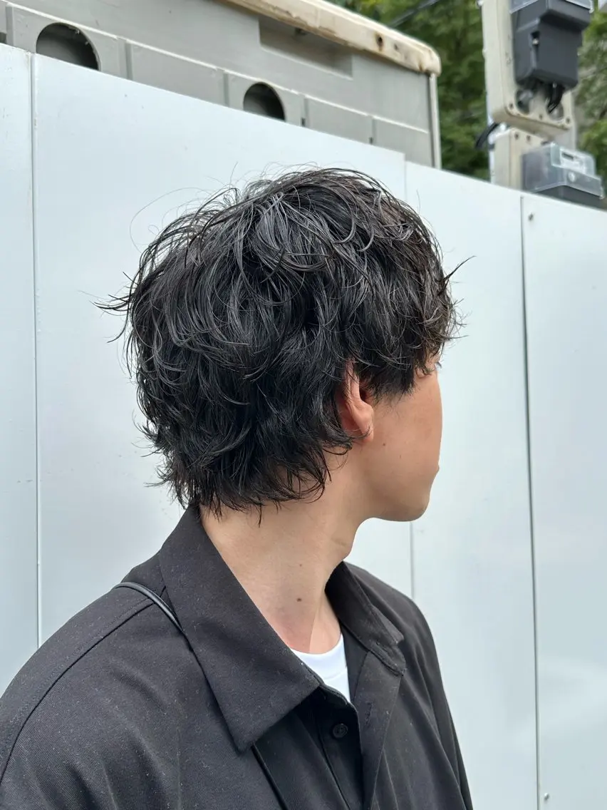 パーマ メンズ 似合わせカット /パーマ岡本淳平のヘアスタイル