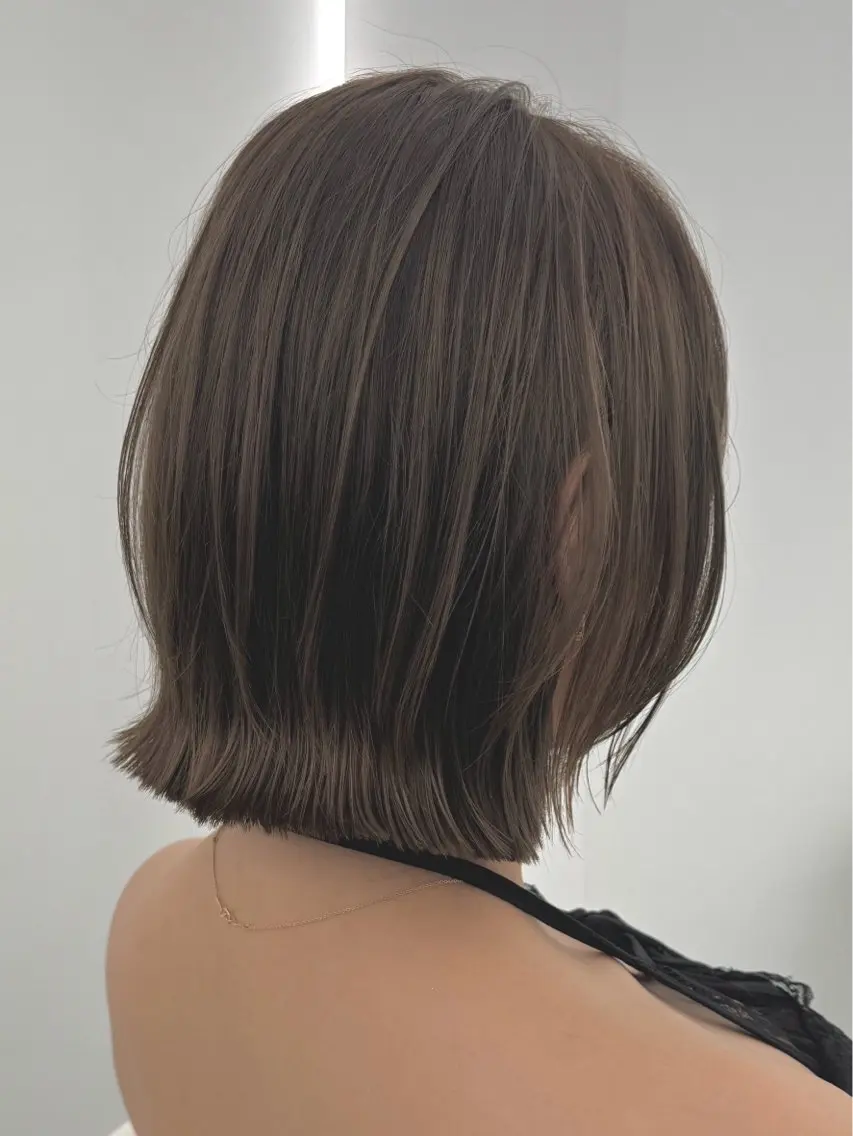 ショート ボブ レイヤーカット ミディアムカット/ COA銀座🐩マコのヘアスタイル