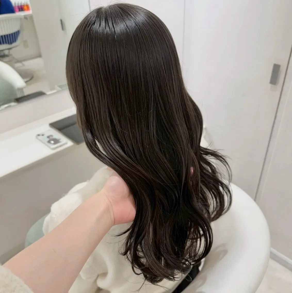 ロング カラー 透明感カラー ヘアカラー ParveMix┊ 太田 千尋🎀🪽のヘアスタイル
