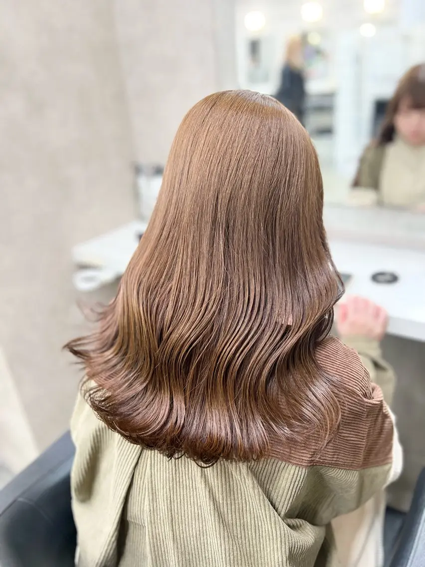 ロング ヘアアレンジ 🫧ハイトーン/ 髪質改善/ヒナタ🫧のヘアスタイル