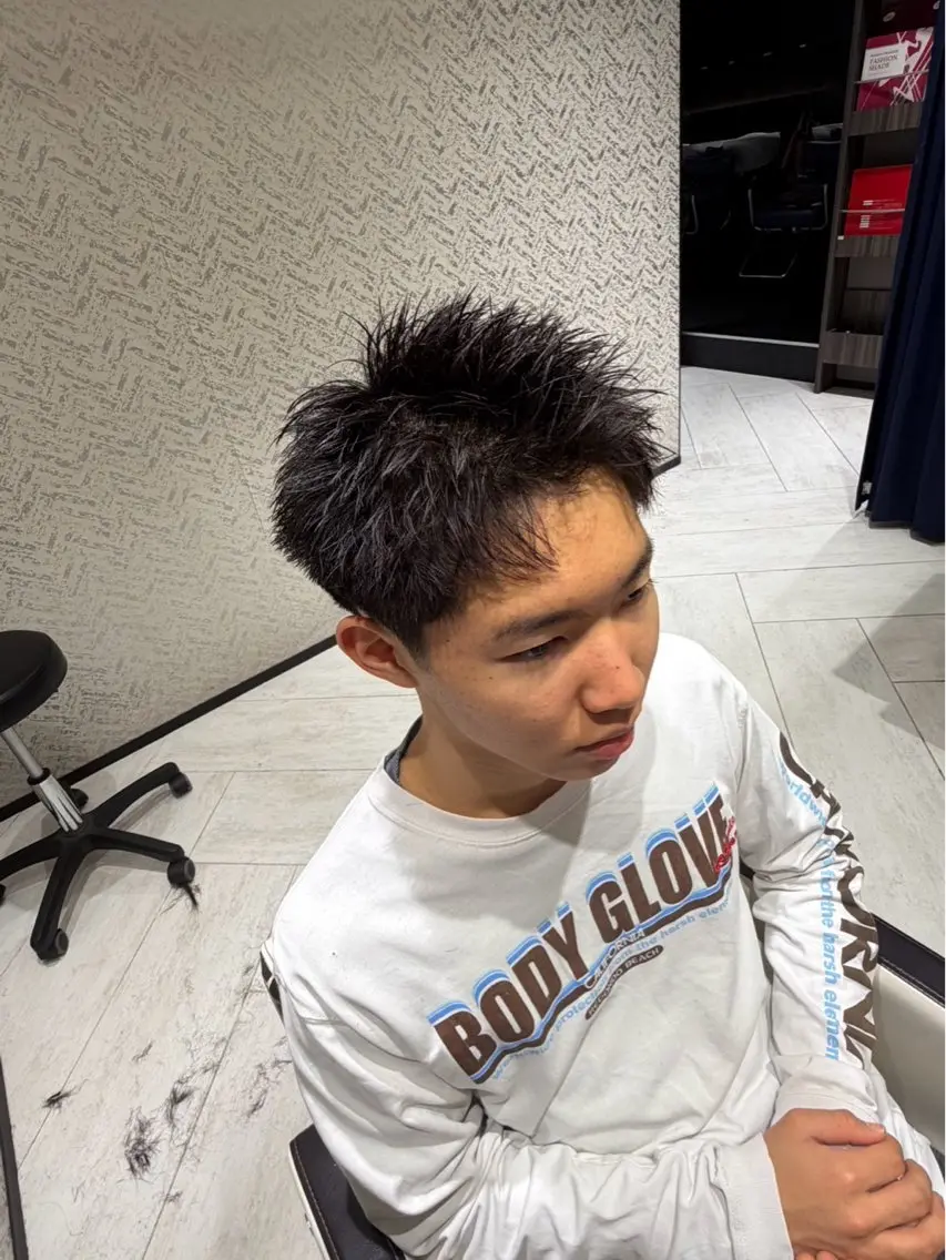 メンズカット＋眉カットの写真
