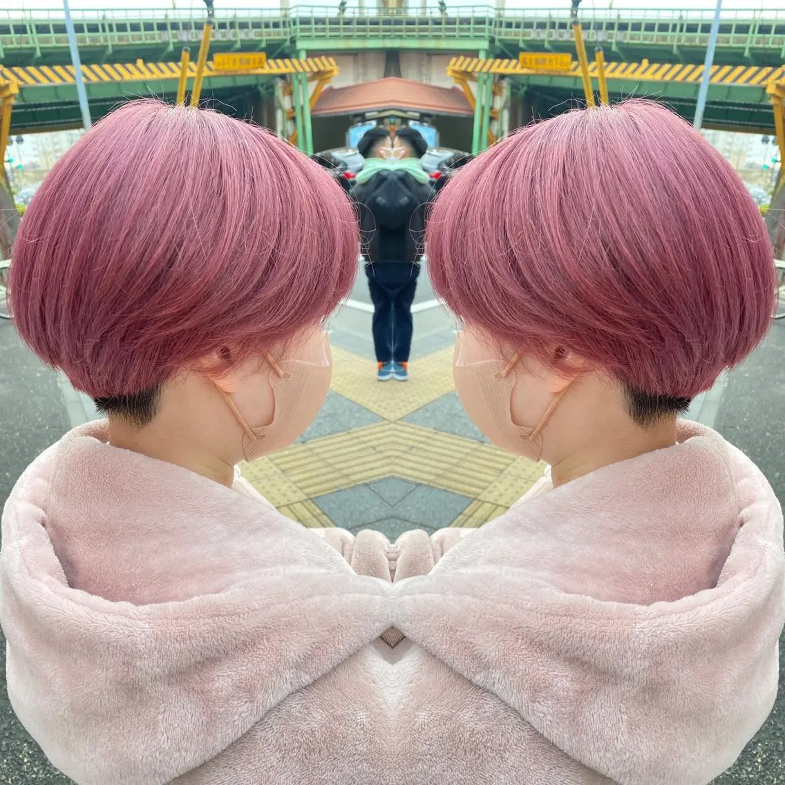 ショート ショートヘア カット ヘアカラー トリートメント 髪質改善カラー/店長 宮内秀峰のヘアスタイル