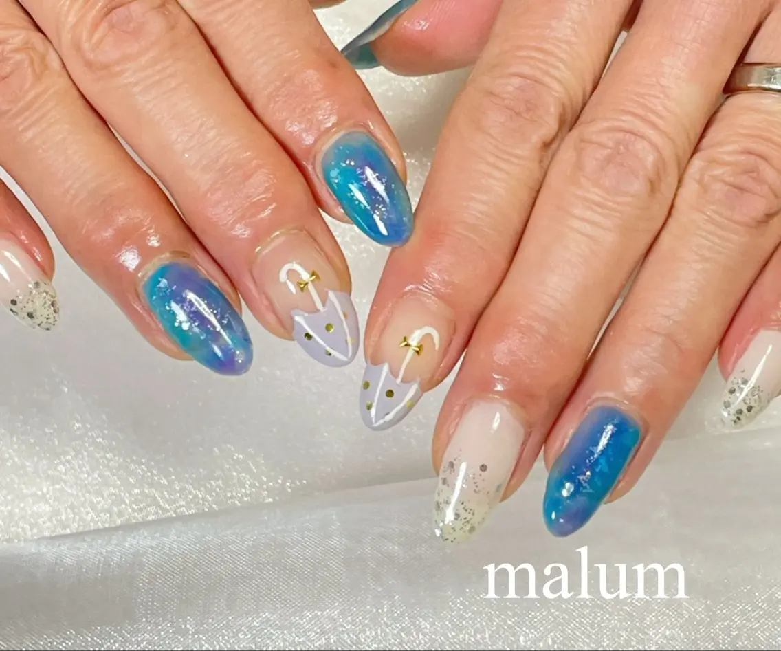 ネイル ハンドネイル malum nailのネイルデザイン