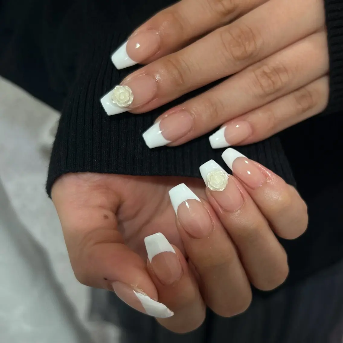 (オフなし)【モデル様募集】フレンチネイル🫧の写真