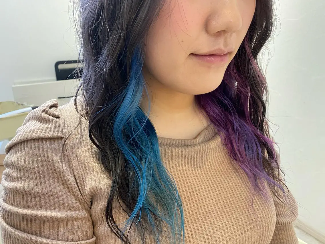 ロング カラー ヘアアレンジ Design Color🐰アユミのヘアスタイル