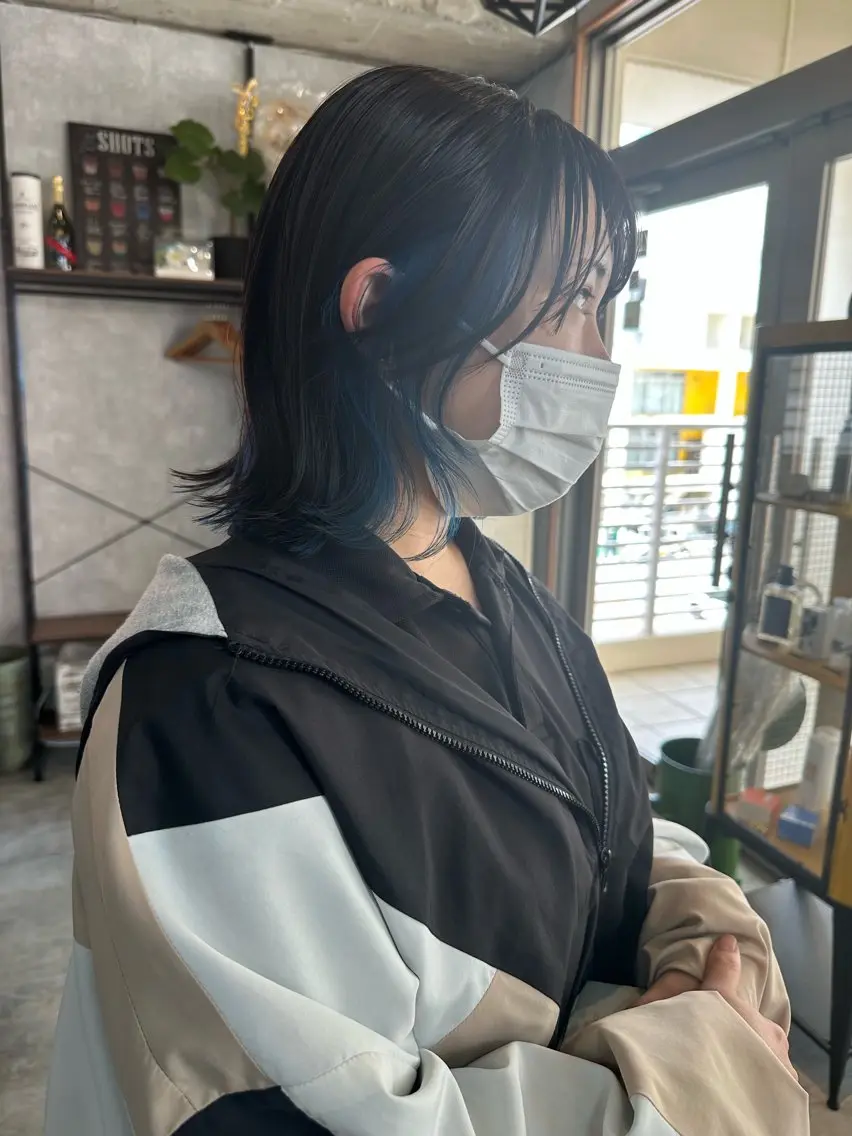 ショート 切りっぱなしボブ ショートボブ ハンサムショート 丸みショート ボブ ヘアカラー モテ髪/ボブ/ショー ト/アダチフウトのヘアスタイル