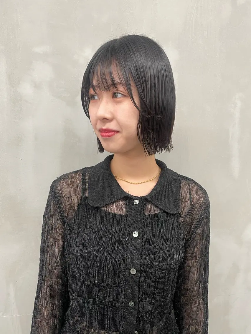 ショート 菊地 柚乃のヘアスタイル