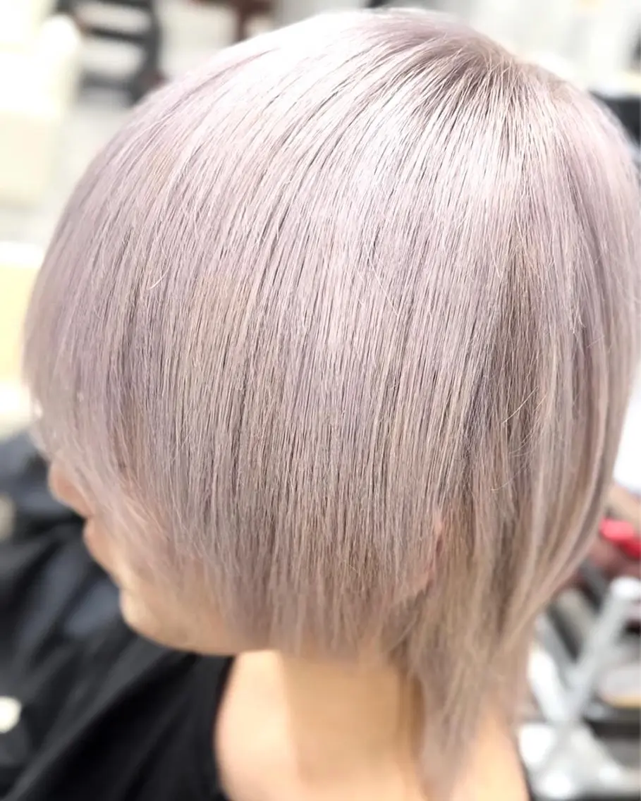ショート カラー メンズ ピンクカラー Mirai🎧 モデル募集中💌のヘアスタイル