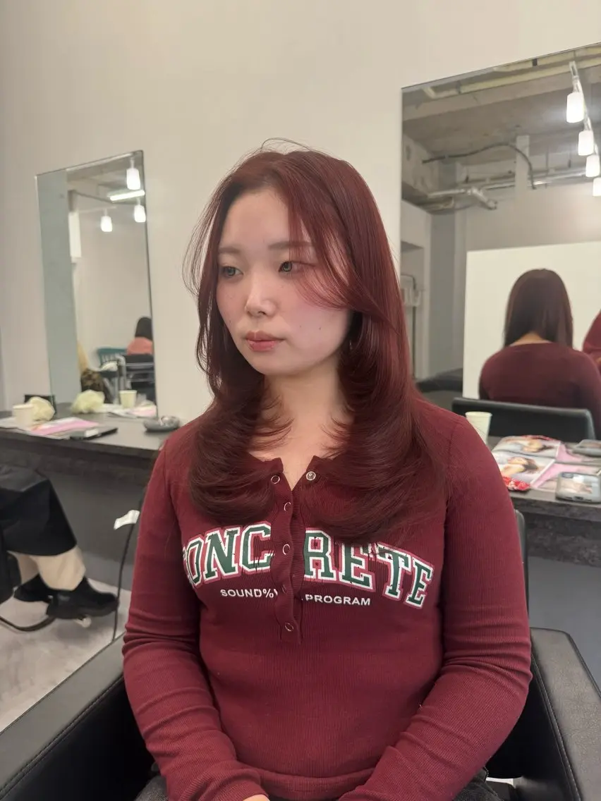 ロング カット ヘアカラー トリートメント レイヤー・ブリーチ kiyotoshiのヘアスタイル