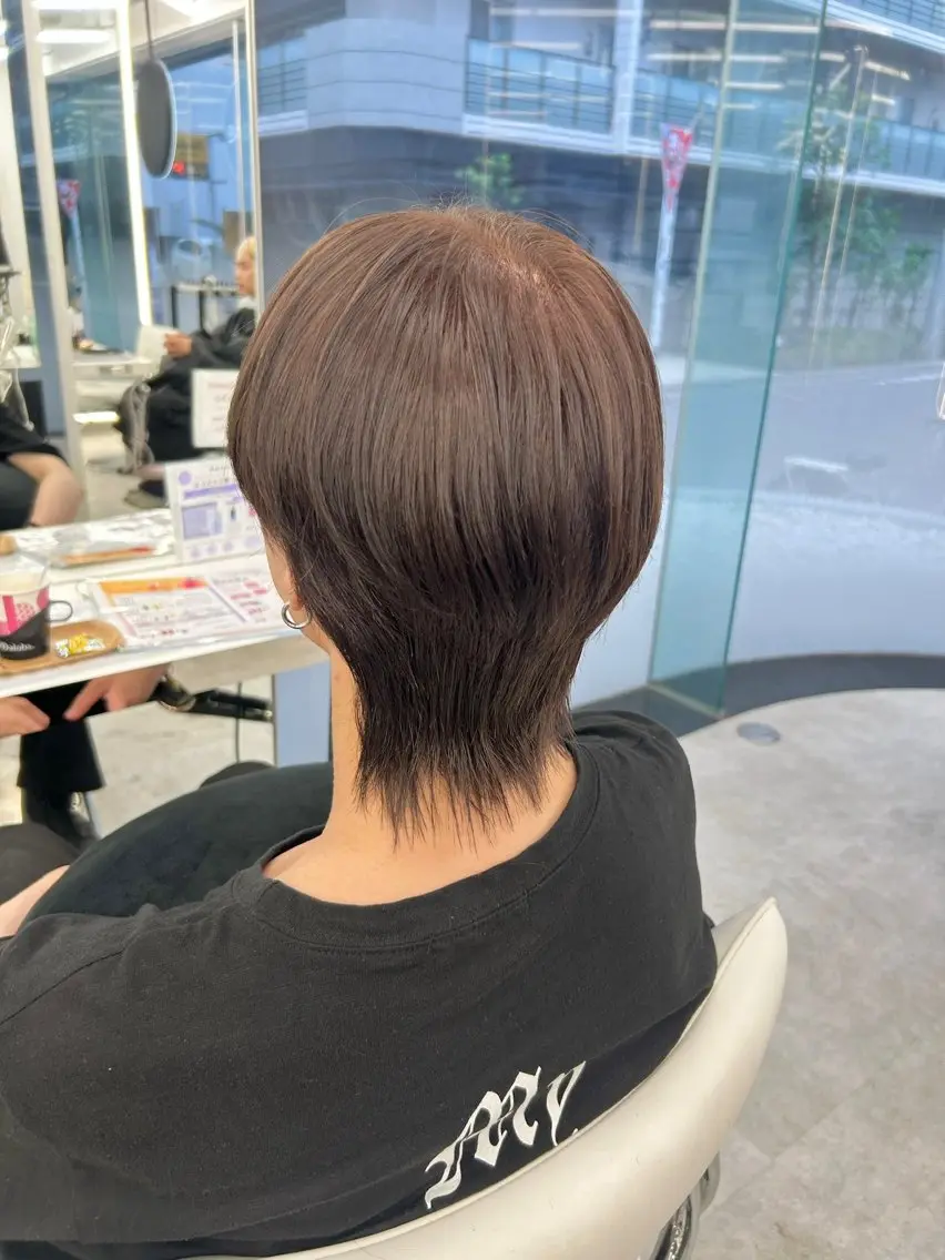 カラー メンズ ヘアカラー ヘッドスパ 透明感カラー/ヘアア レンジ/はるか🤍のヘアスタイル