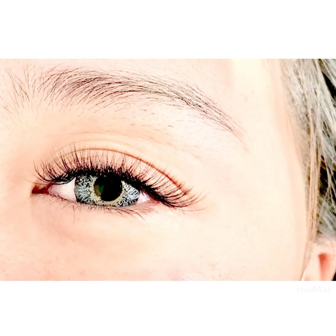 マツエク・マツパ ボリュームラッシュ LATTE eyelashのマツエク・マツパデザイン
