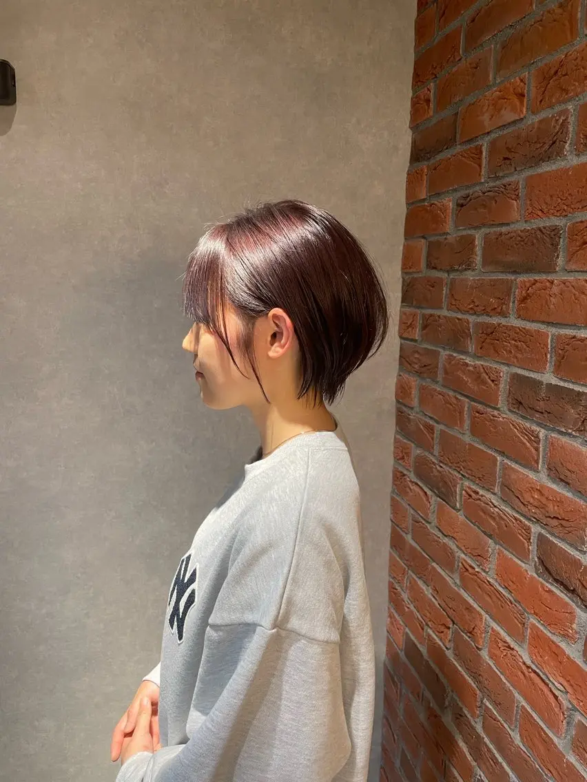 ショート カット ヘアカラー ✨受賞歴多数✨ボブ• ショート🕊藤原朋也のヘアスタイル