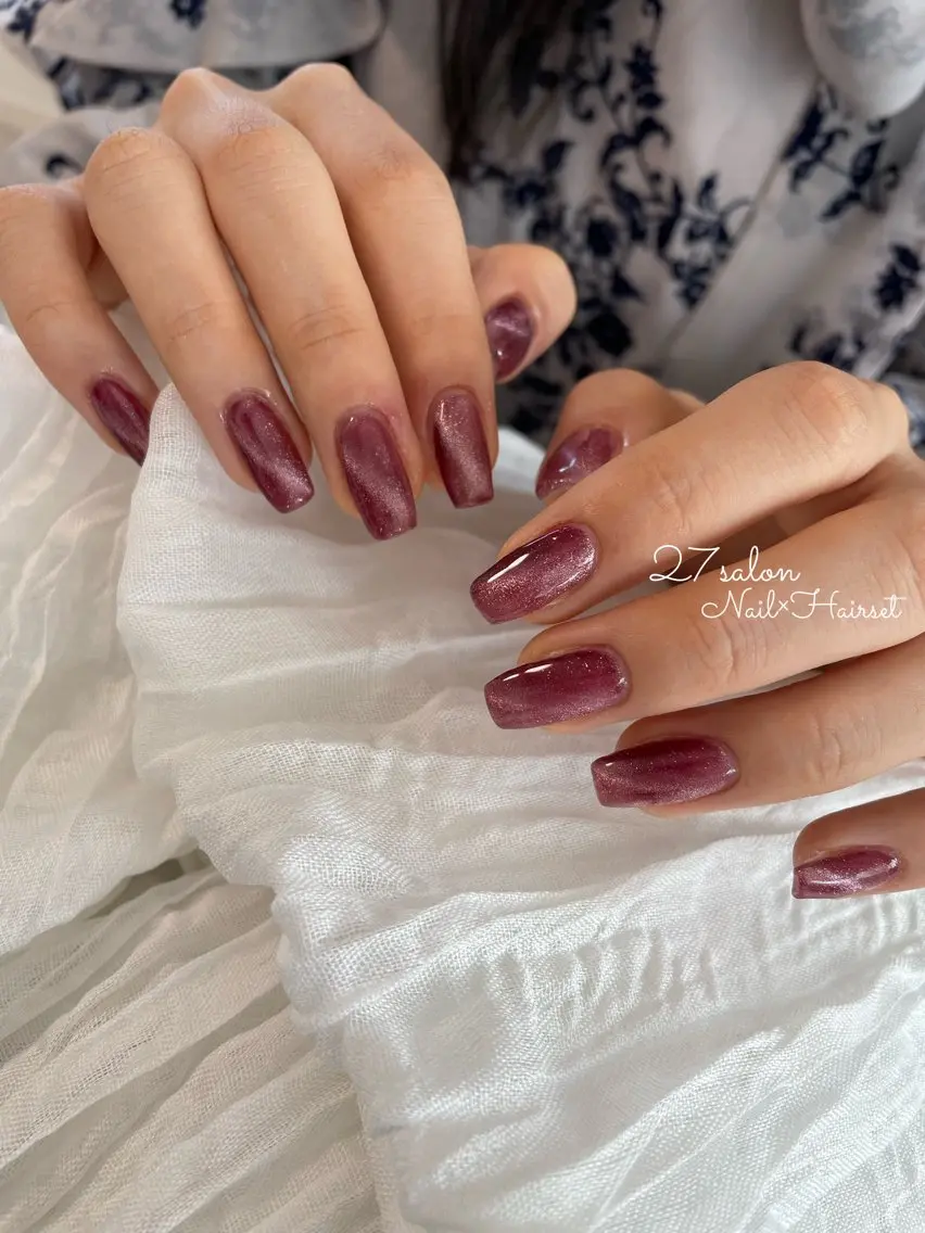ネイル マグネットネイル 27salon yuinaのネイルデザイン