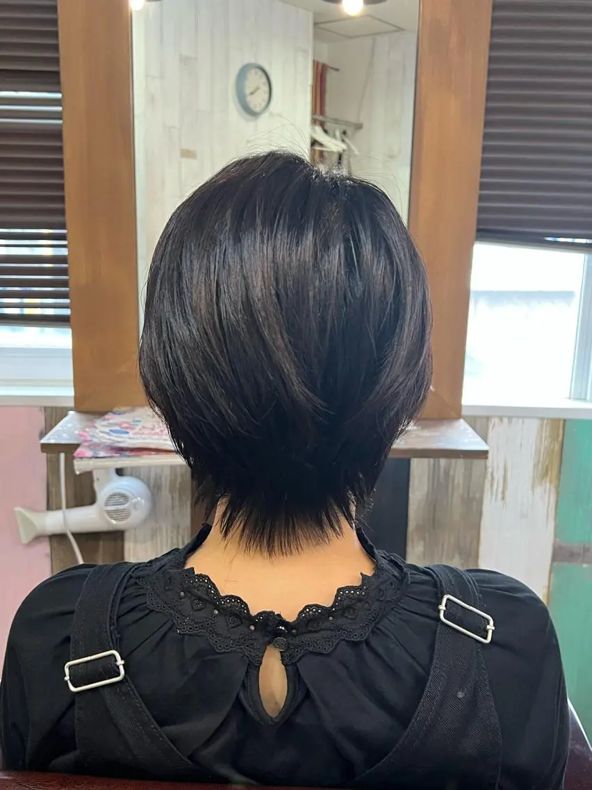 リタッチカラー(白髪染め可)+アロマTrの写真