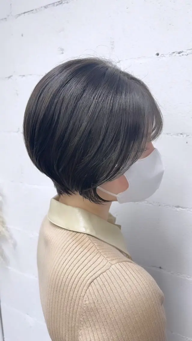 ショート ハイトーン/ダブル カラー/akihoのヘアスタイル
