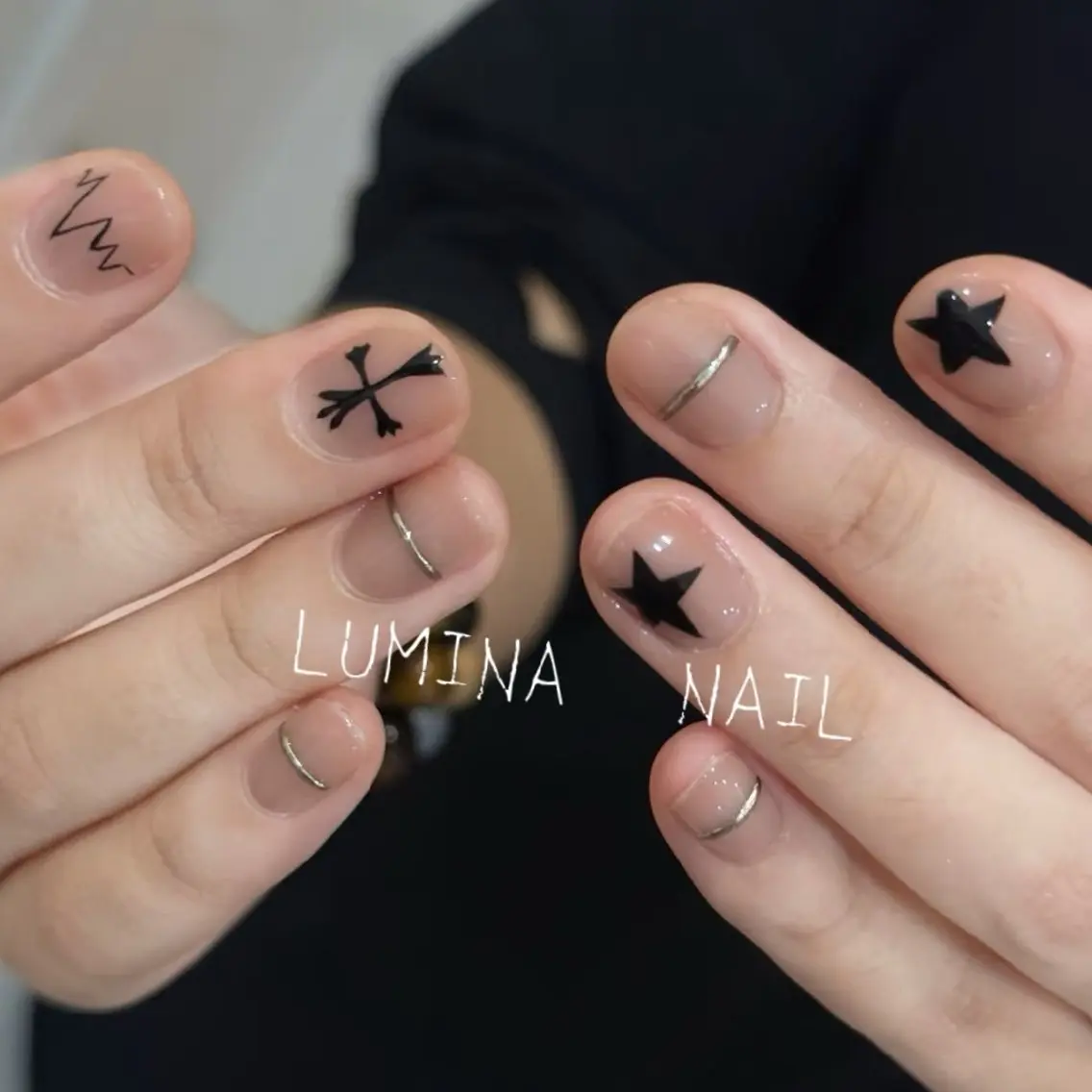 ショート LUMINA NAIL渋谷店のネイルデザイン