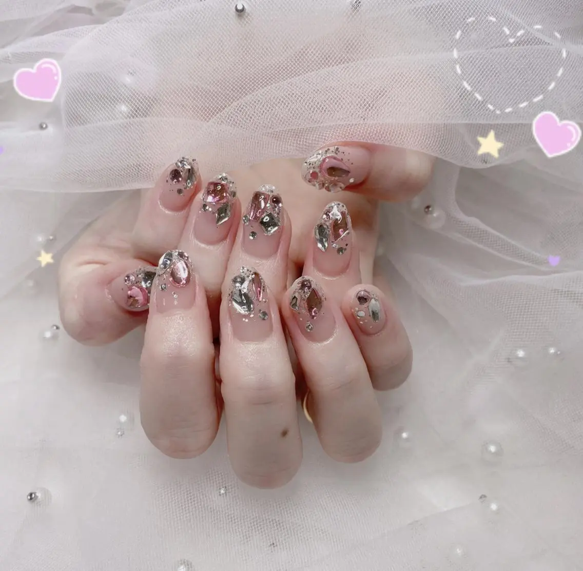 🎀ワンカラorラメグラパッツつけ放題の写真