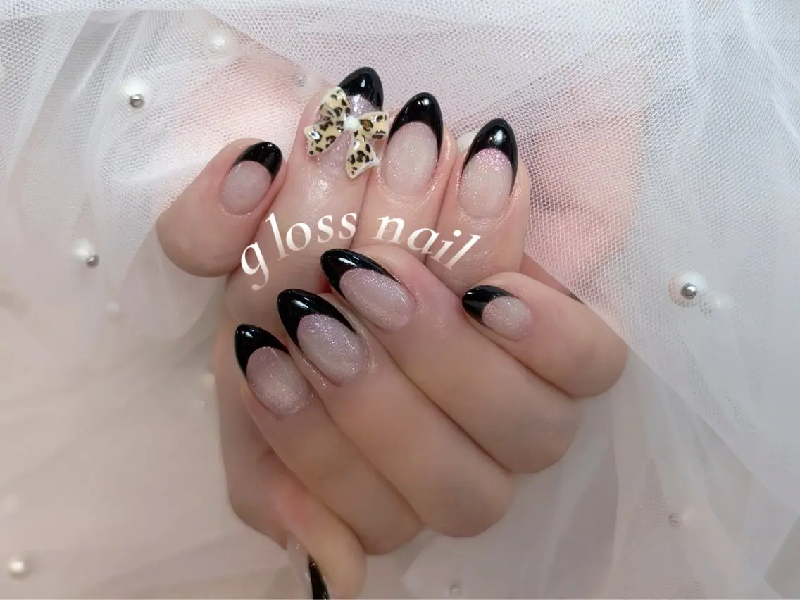 ネイル テンニン💞 gloss nailのネイルデザイン