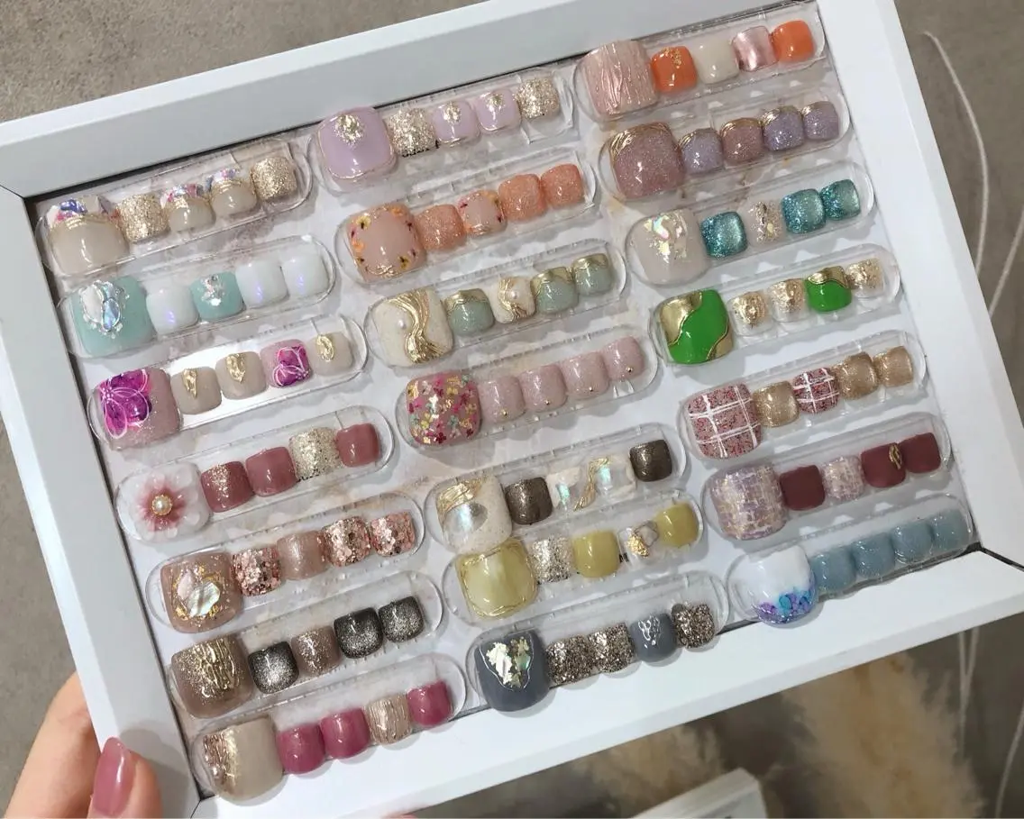 𓍯フットnail heronアートネイル（オフ･甘皮ケア込）𓍯20種類の中からお選び頂けますの写真