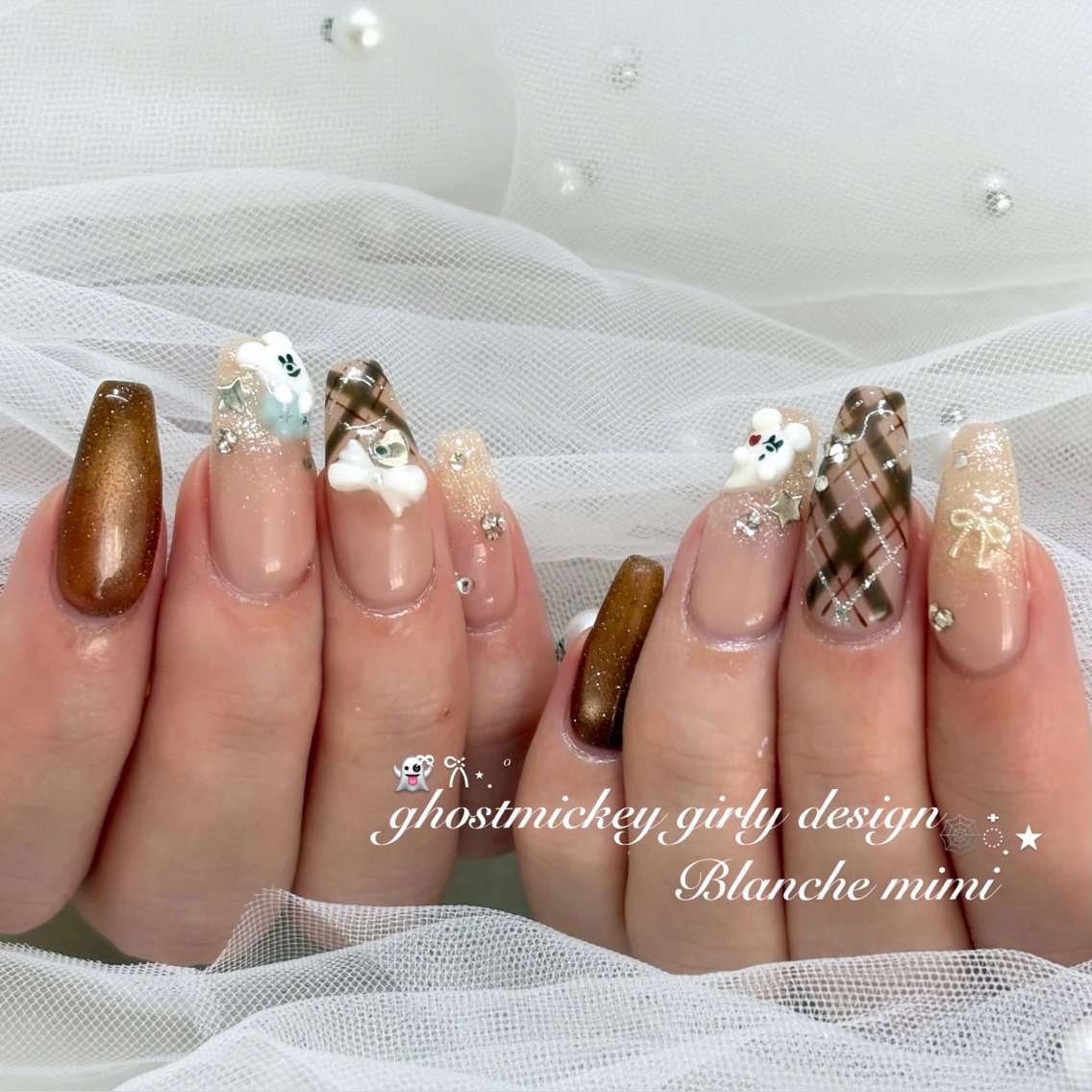 ネイル ハンドネイル Blanche mimi.u_aのネイルデザイン